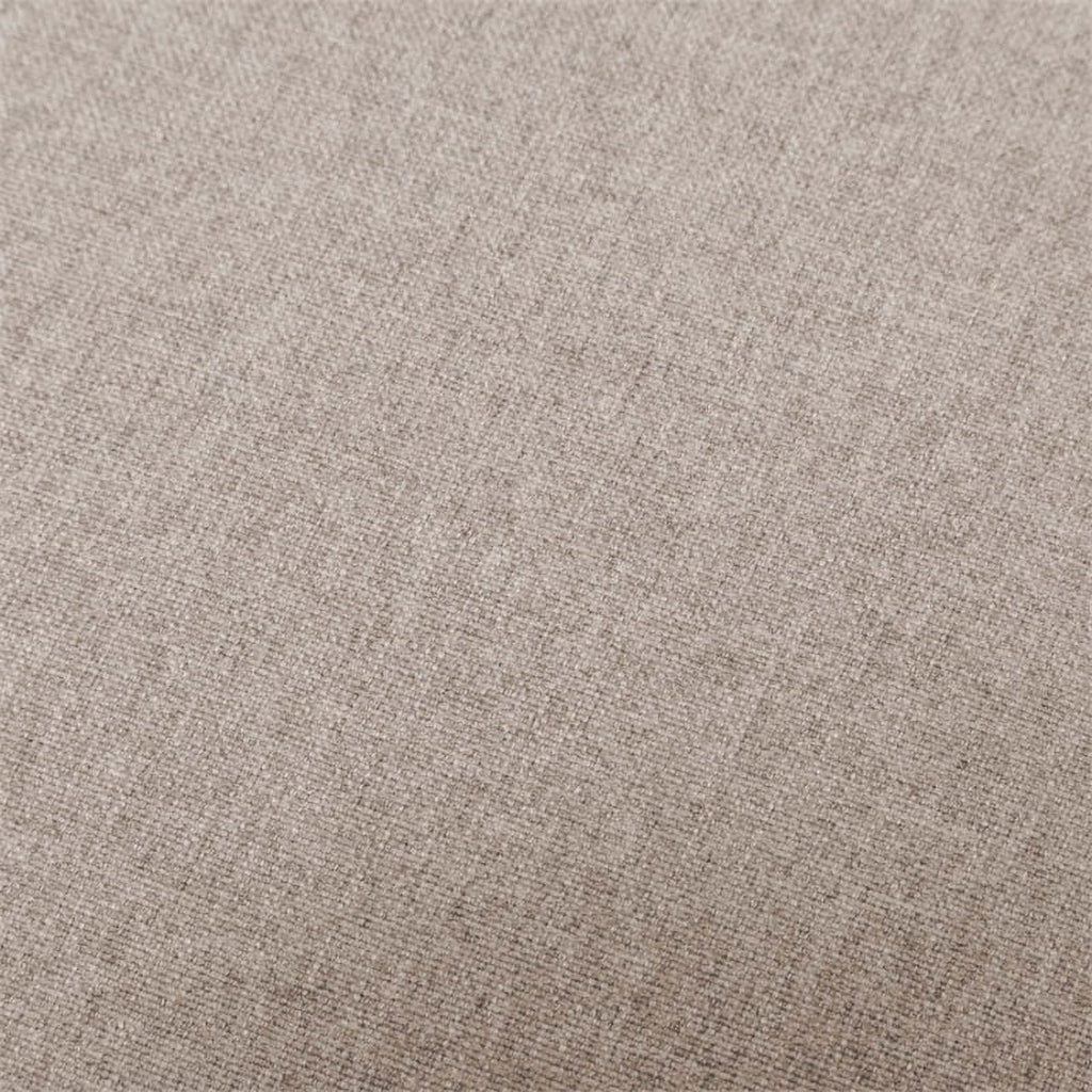 Accent Chair and Ottoman Set in Sandy Beige Fabric T122