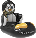 Inflatable Snow Sled 33 In. Single Rider with Soft Handles (black) K881