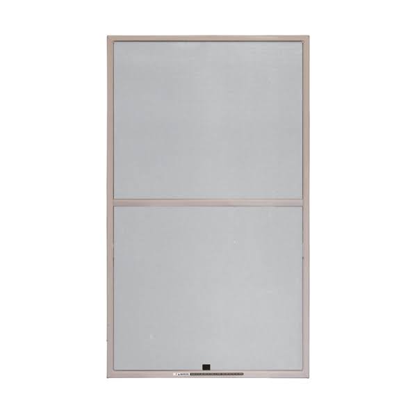 Insect Screen for Double-Hung Window, Sandtone, 25 5/32 x 69 3/8 Inches G291