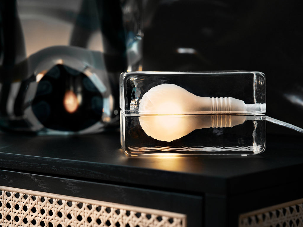 White Block Lamp T743