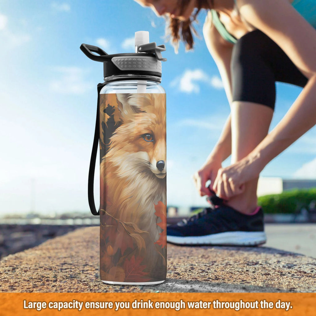 32oz Clear Tritan Leakproof Sports Water Bottle N2121