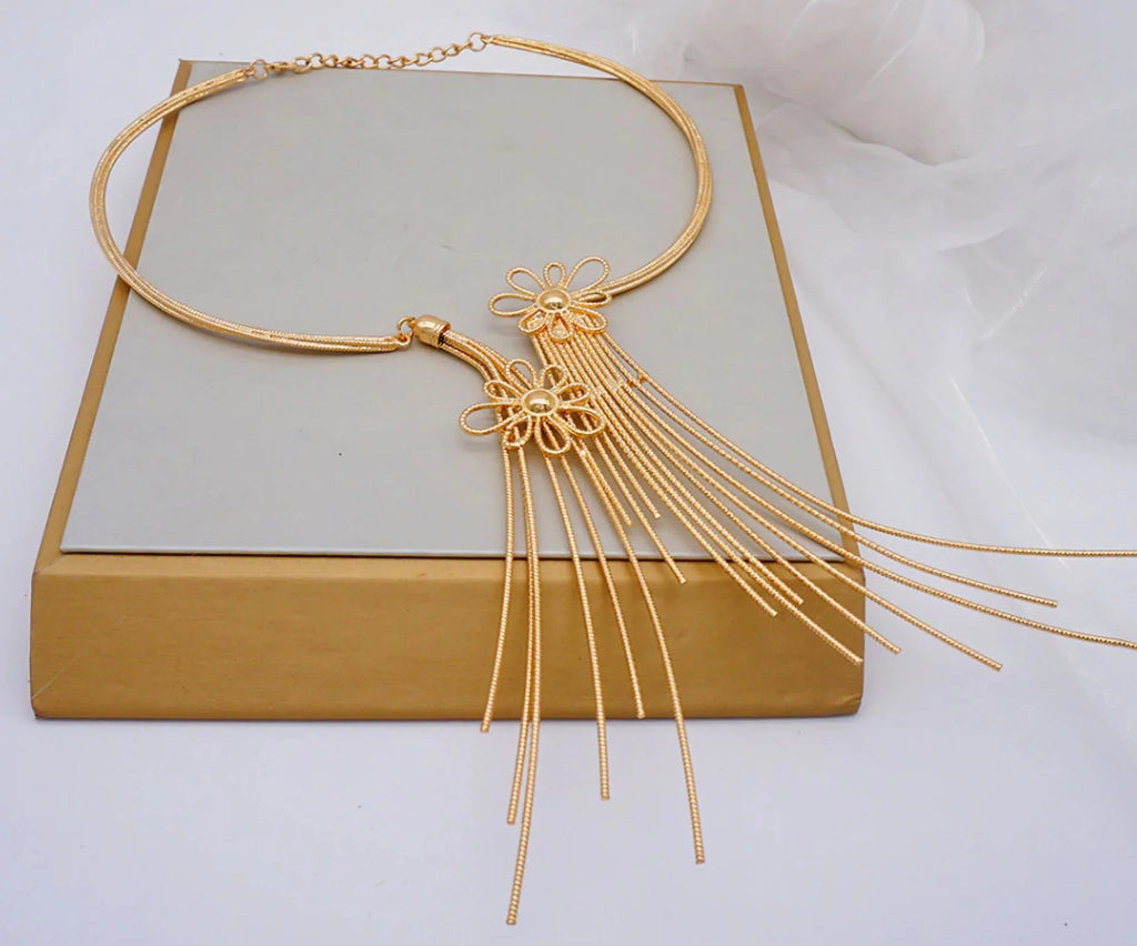 24K Gold Color Fine Jewelry Set M5756