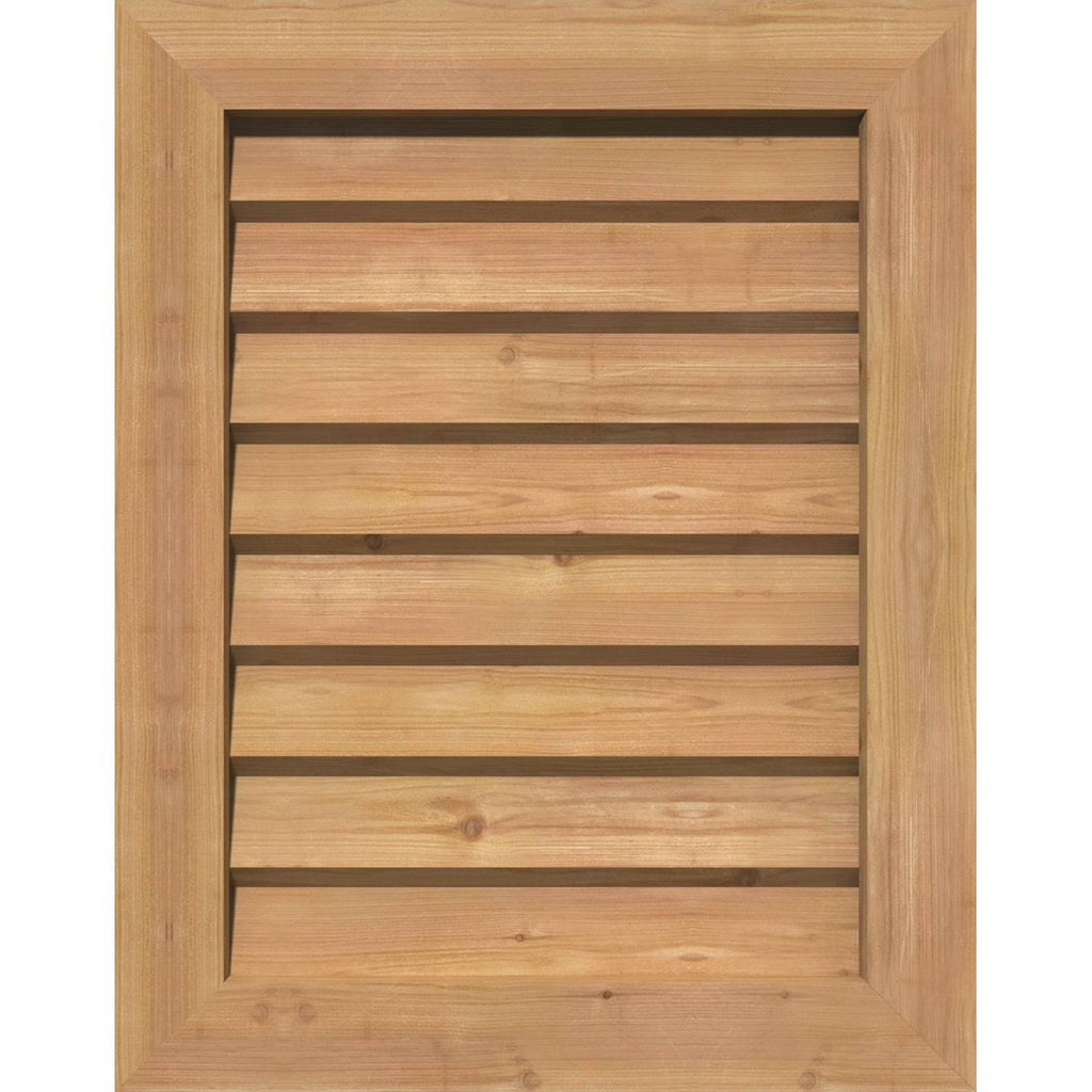 Unfinished Vertical Gable Vent G87905