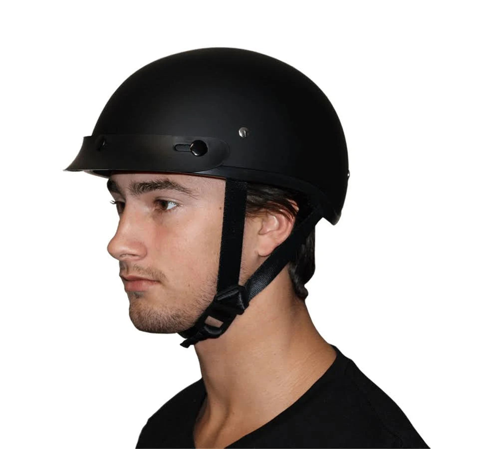 Dull Black 4XL Skull Cap A1980
