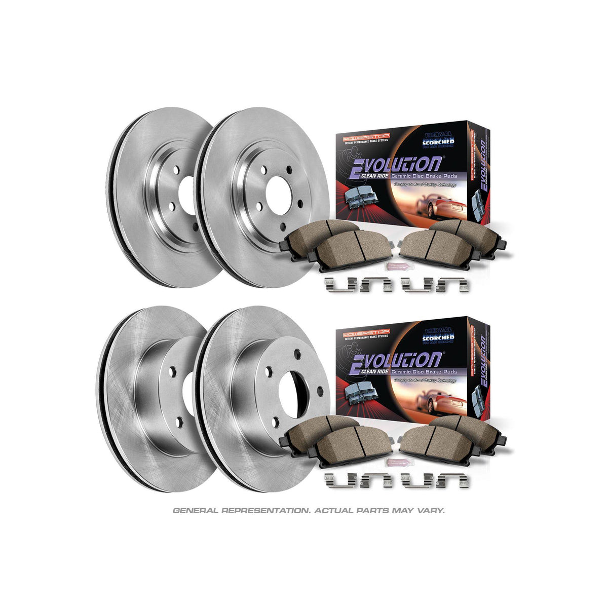 Front & Rear Brake Kit Z6782