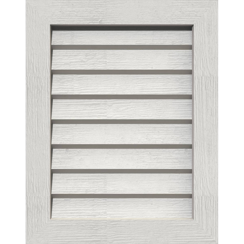 Primed Non-Functional Vertical Gable Vent E314