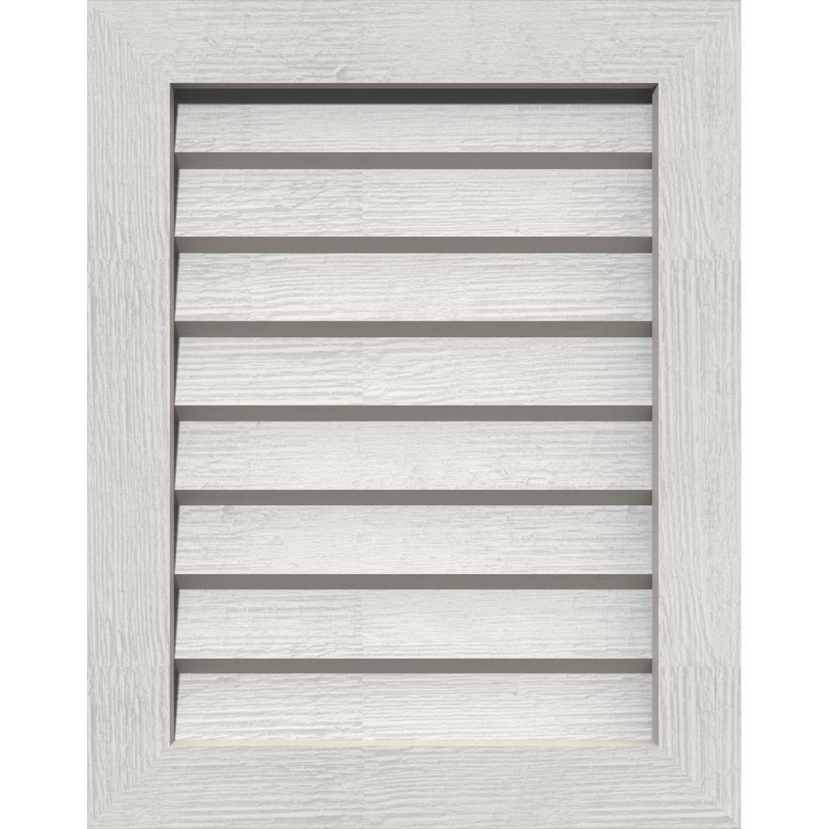 Primed Non-Functional Vertical Gable Vent E314