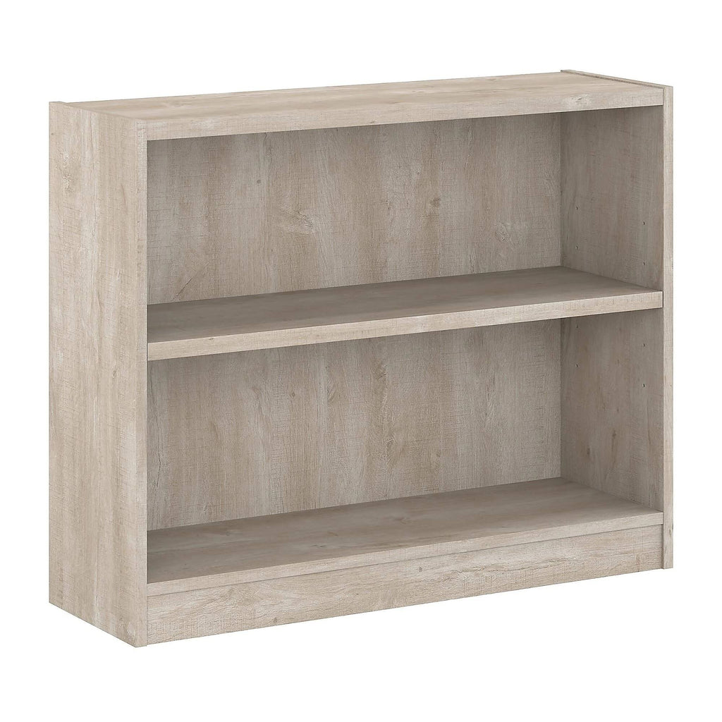 Washed Gray 2 Shelf Bookcase X208513
