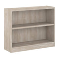 Washed Gray 2 Shelf Bookcase X208513