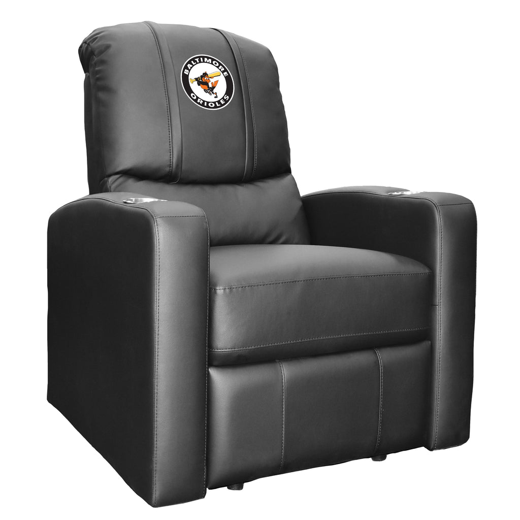 Black Manual Recliner C6567