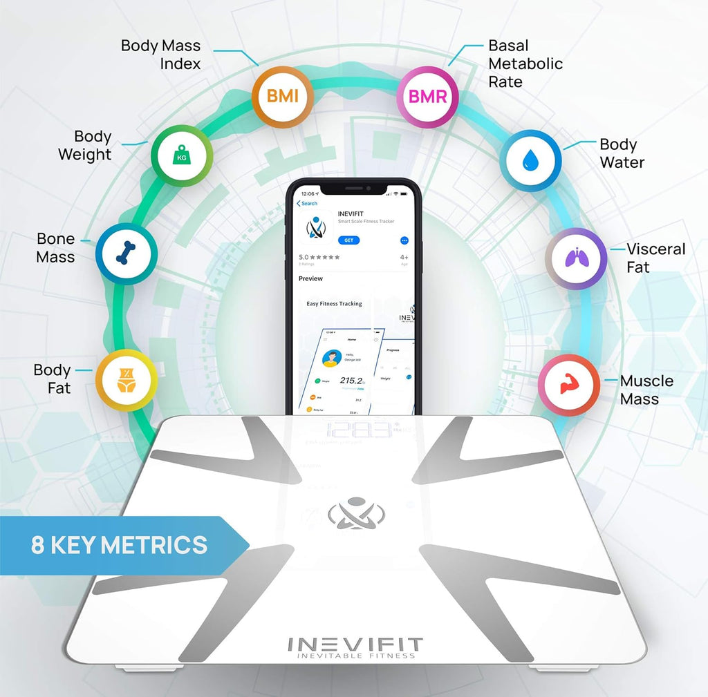 Smart Body Fat Scale with Bluetooth V824441