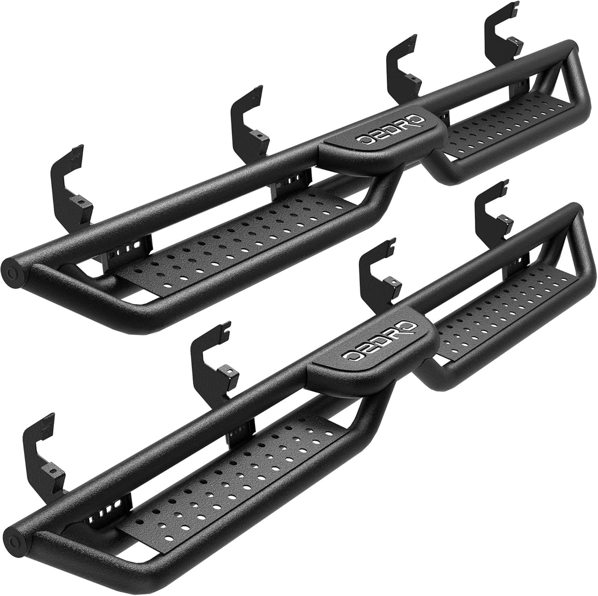 6 Inch Bolt-on Side Steps Steel Nerf Bars J294462