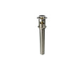 Polished Copper Round Lavatory Drain with Overflow N29805