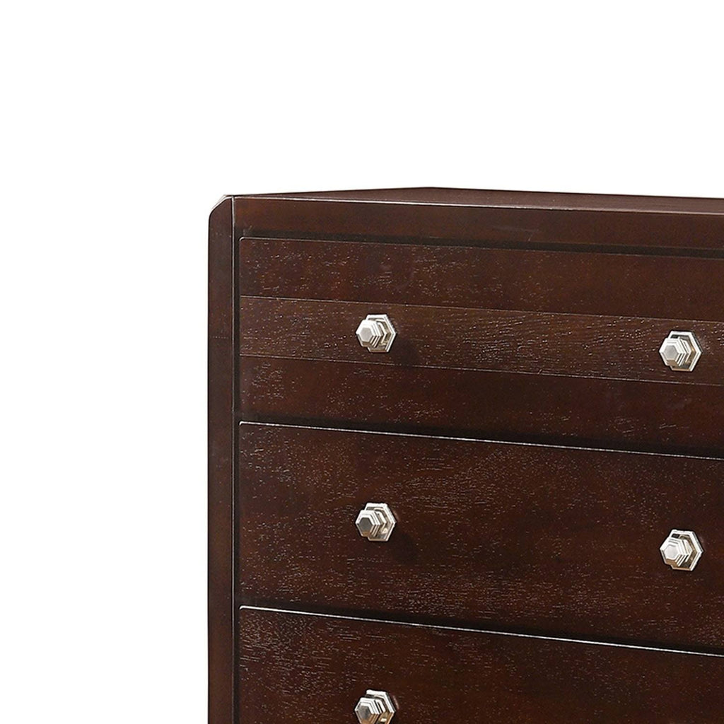 5 Drawer Chest with Metal Pulls O3327