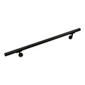 Black Sand Aluminum Handrail Section with Mounts C6184
