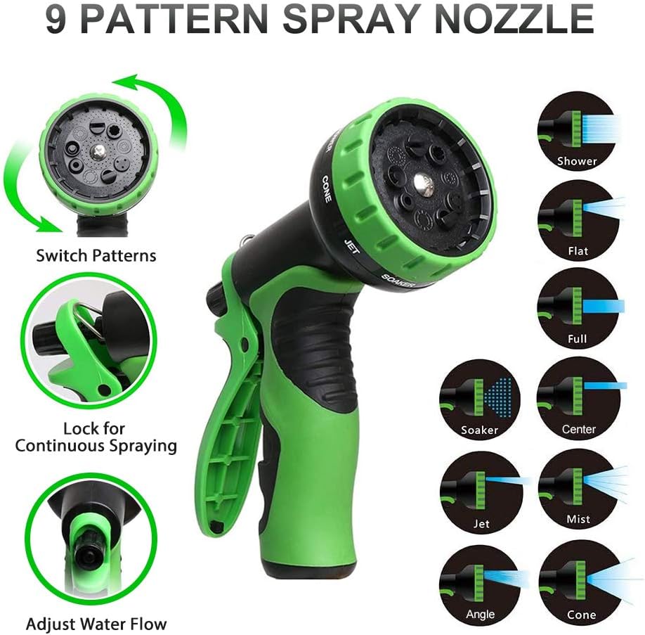 Expandable Garden Hose Pack of 2 with Brass Connectors S896