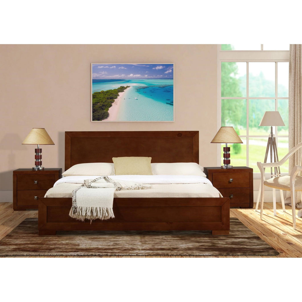 Queen Platform Bed O859305