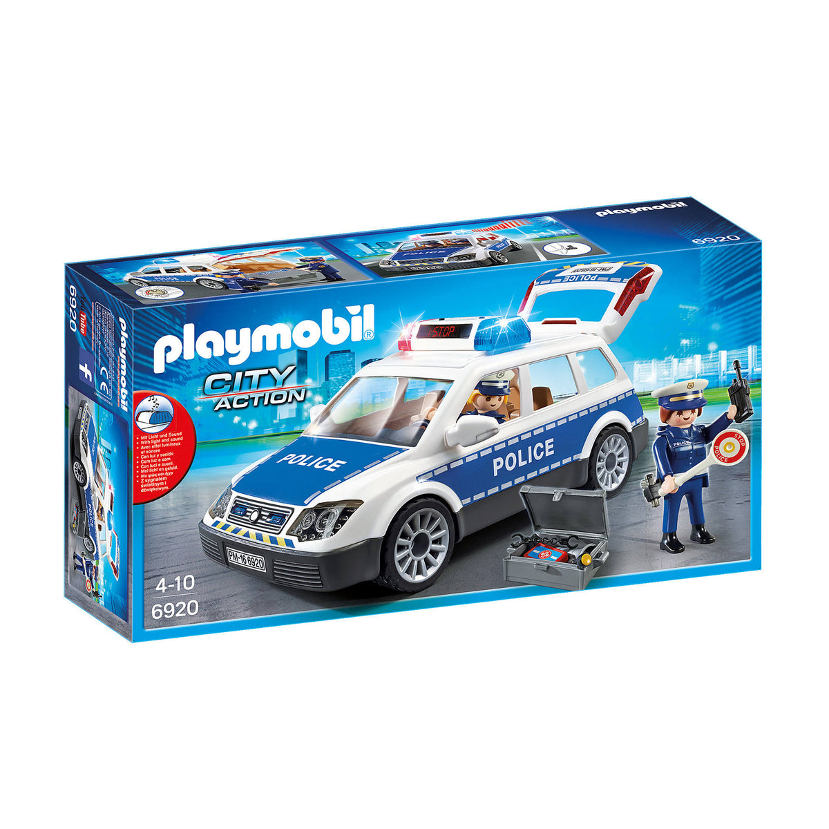 Police Car with Lights and Sound W748973