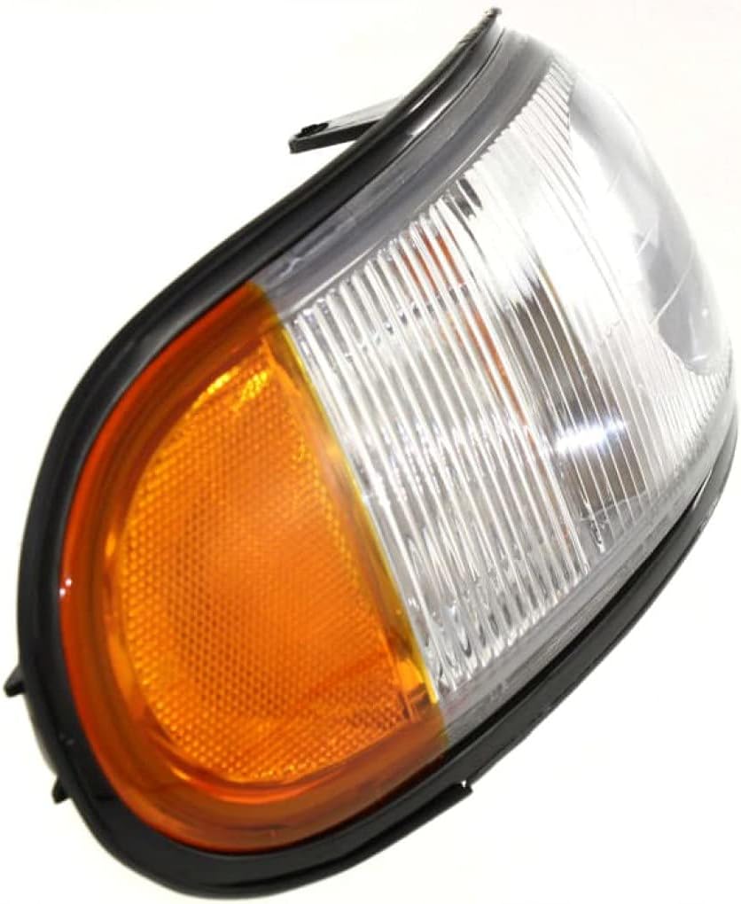 Passenger Side Corner Light for Nissan Quest 1996 1997 1998 Clear Amber Lens Pack of 2 P243