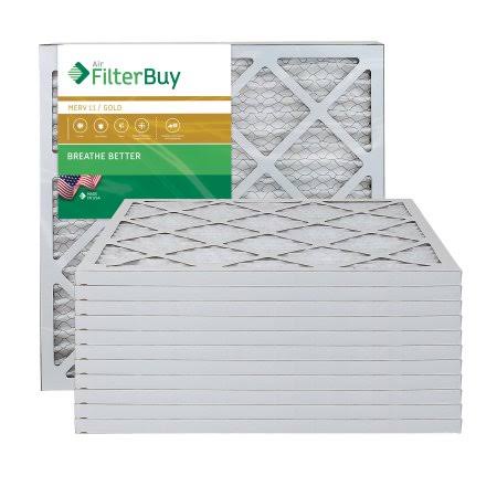 20x22x1 Pleated AC Furnace Air Filter, Pack of 12 B219