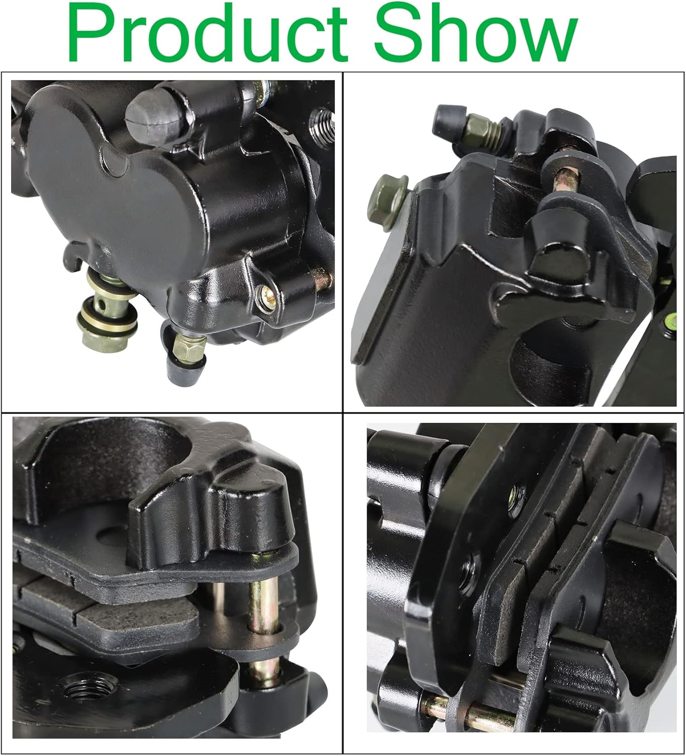 Front + Rear Brake Calipers with Pads Pack of 2 J56364