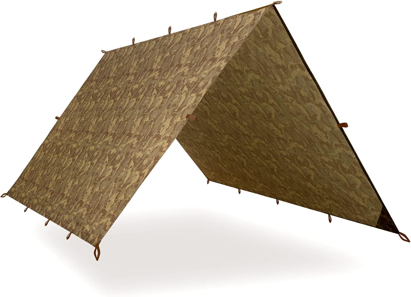 20x13 ft Olive Drab Waterproof SilNylon Camping Shelter Pack of 2 P763658