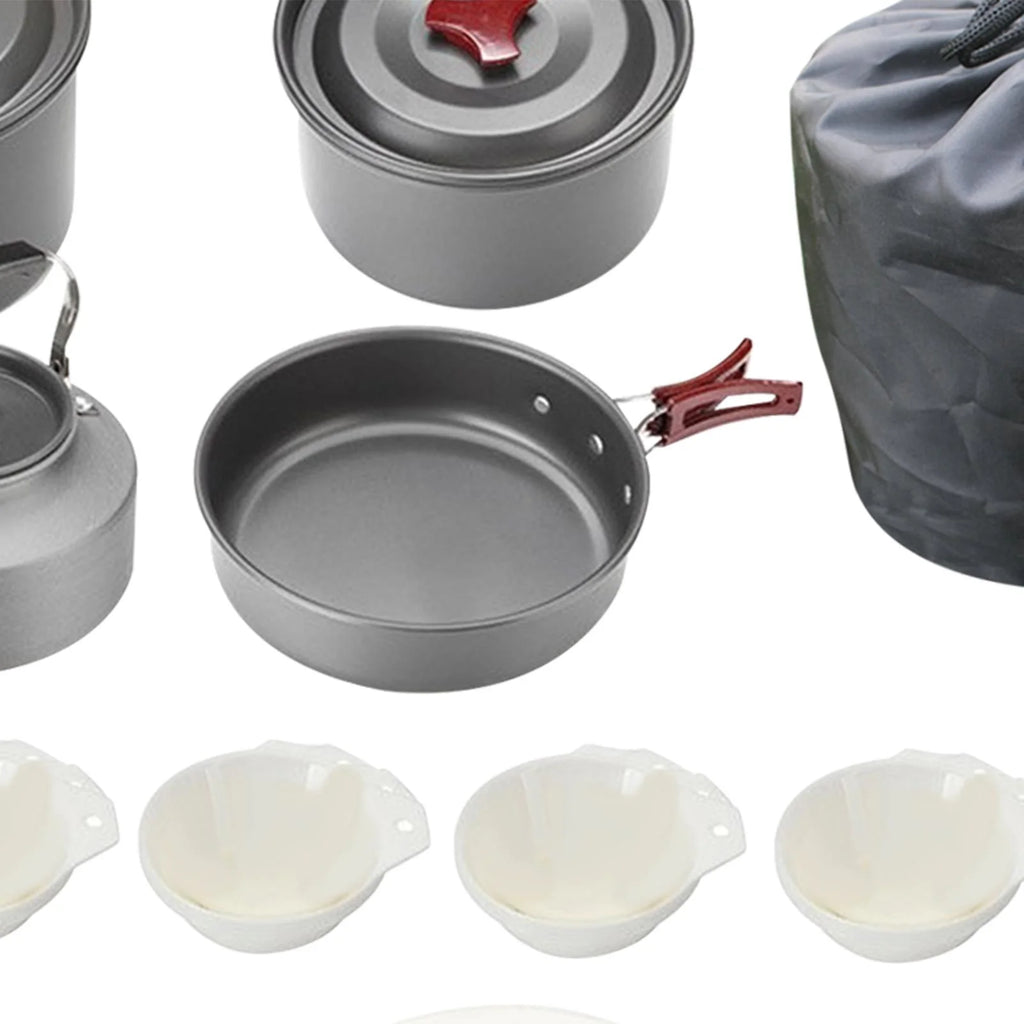 Camping Cookware Non Stick for Campfire Q619