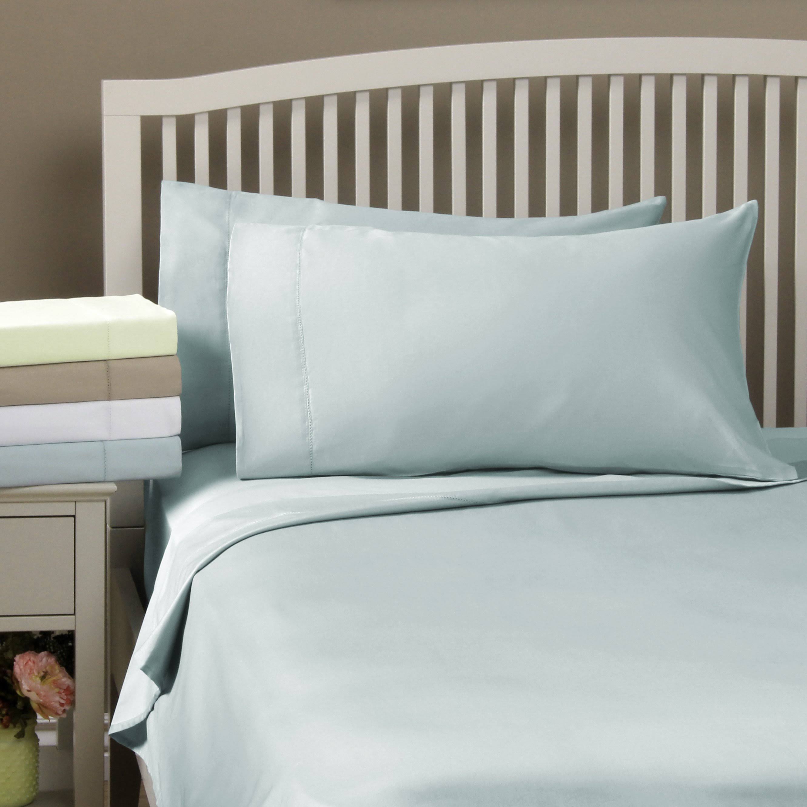 Light Blue California King Sheet Set N176