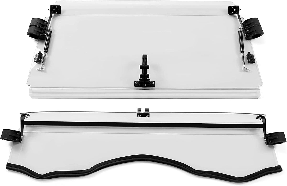 3-in-1 Full Clear Windscreen with Stretch Bracket M7719