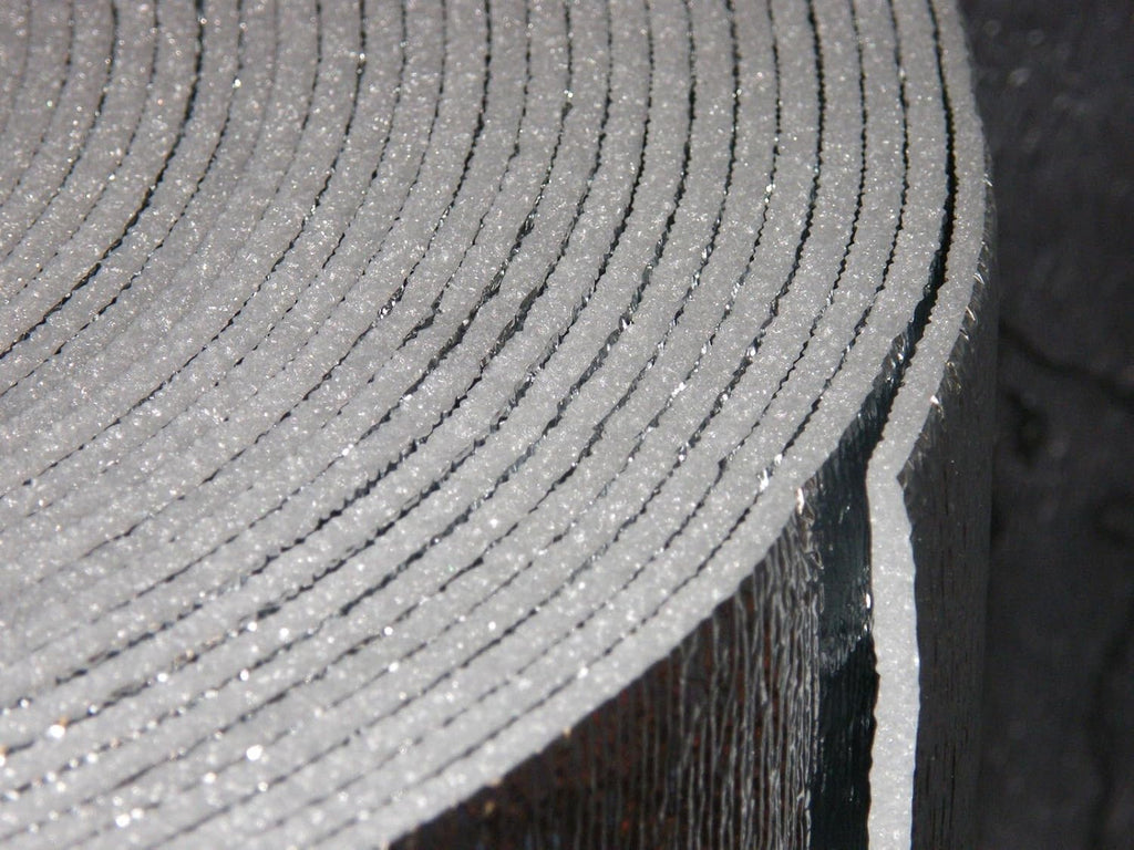White Reflective Foam Core 2 Car Garage Door Insulation Kit 16FT x 8FT R Value 8.0 M6652
