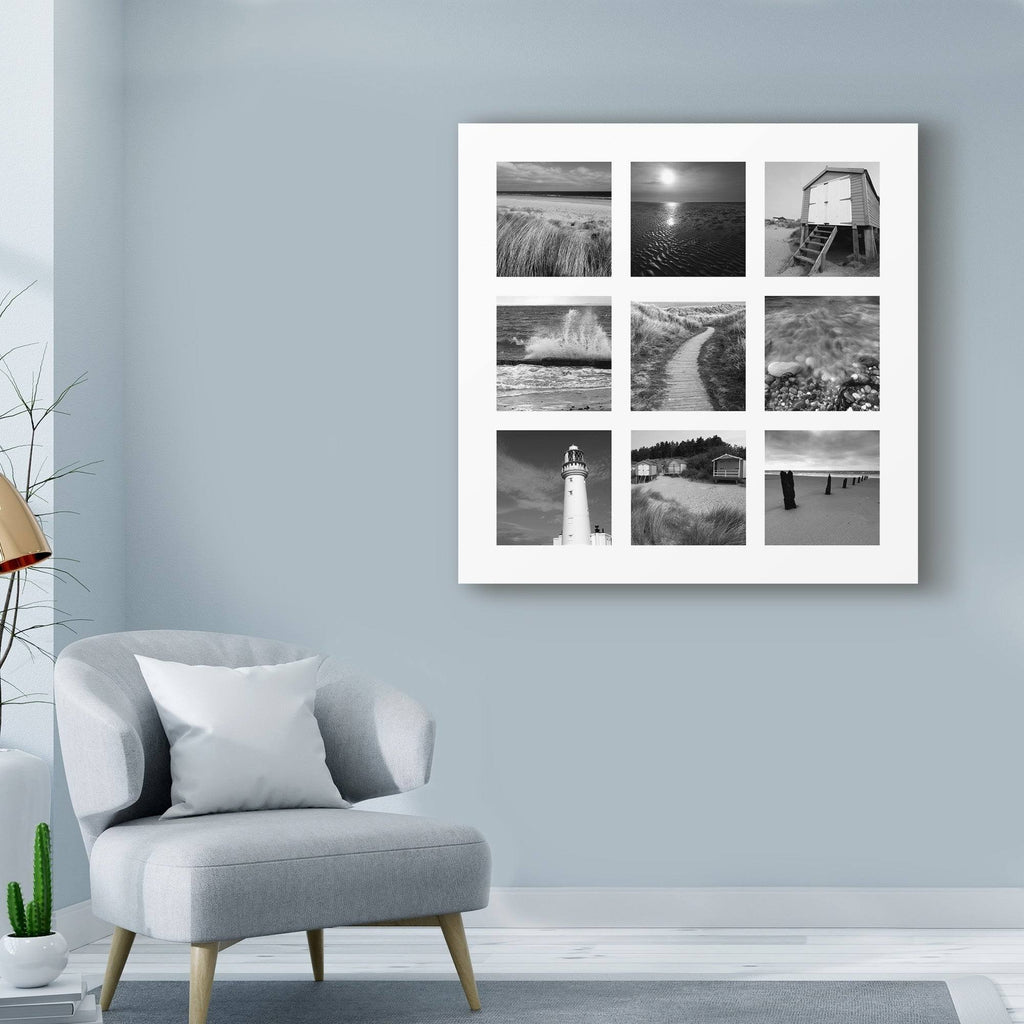 Beach Canvas Art Set of 9 H762