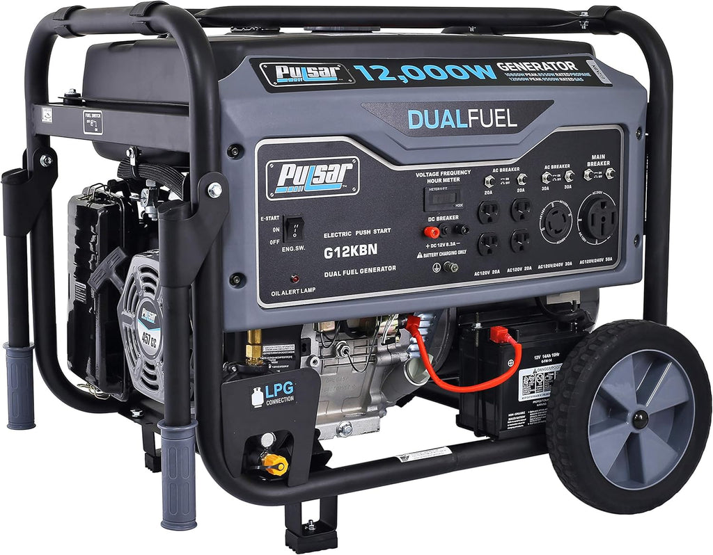 9500 Rated Watts Dual Fuel Generator U34987