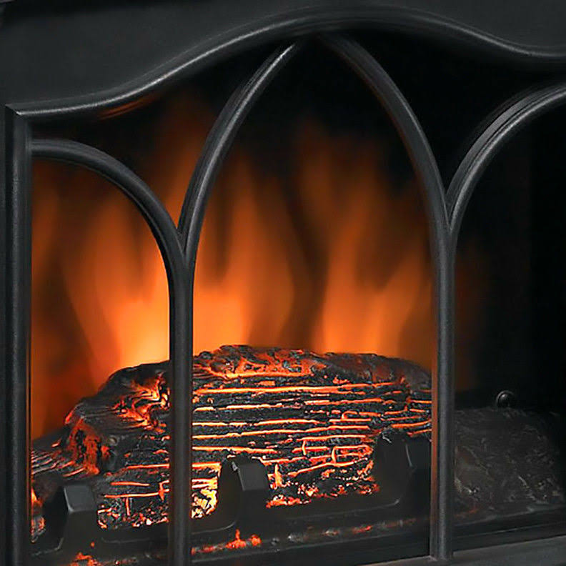 Black Electric Stove with Heater Y196854