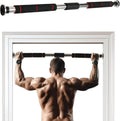 Pull Up Bar Dip Station with Adjustable Height, 330 lbs Capacity F5091