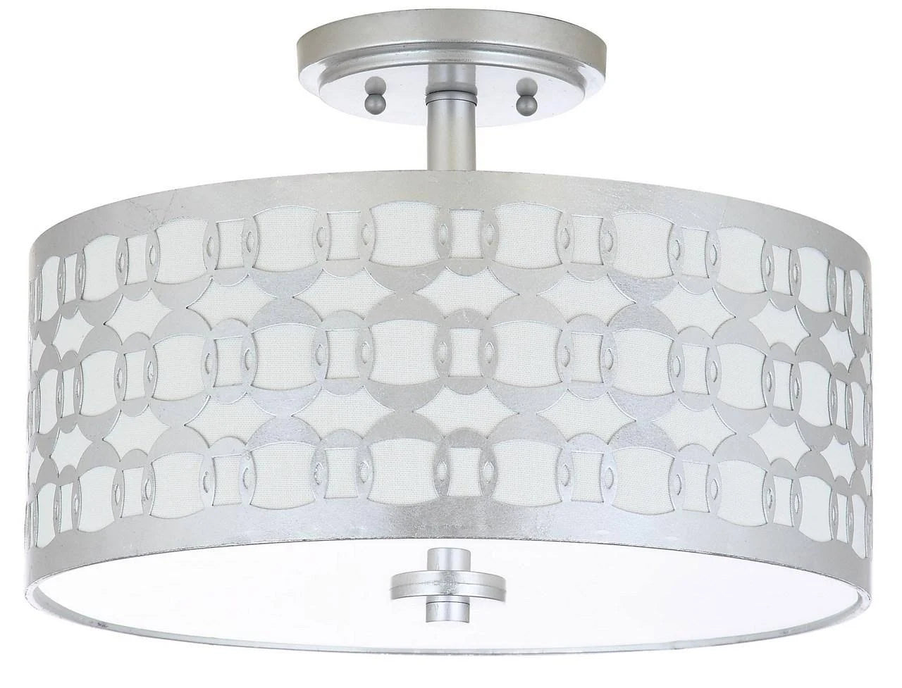 Silver 3-Light Flush Mount L667228