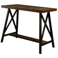 Industrial Pub Table, Weathered Medium Oak U455