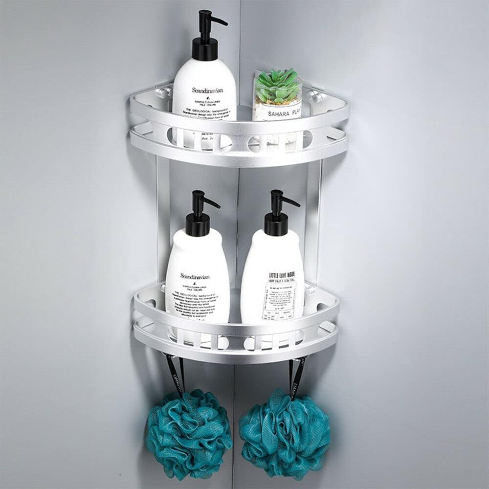 Triangular Corner Shower Caddy Shelf Storage Rack Q865361