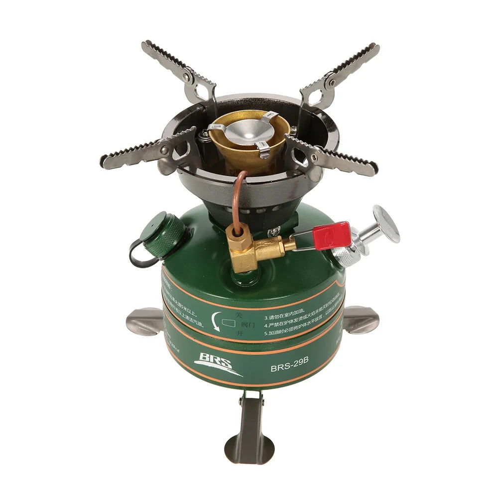 Portable Gasoline Camping Furnace Cooker I4224