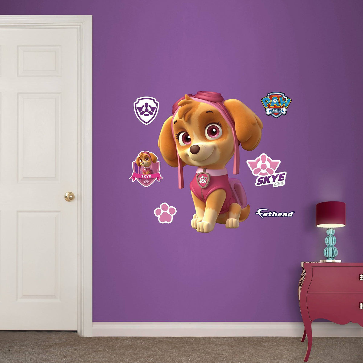 Paw Patrol Skye Junior Wall Decal H9709