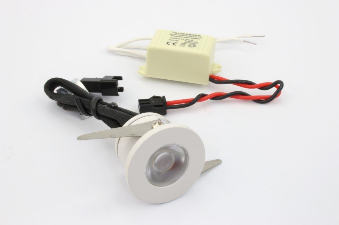 1.25 Diameter 1 Watt Cool White LED Down Light X33701