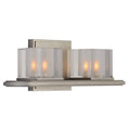 2 Light Satin Nickel Bath B4977