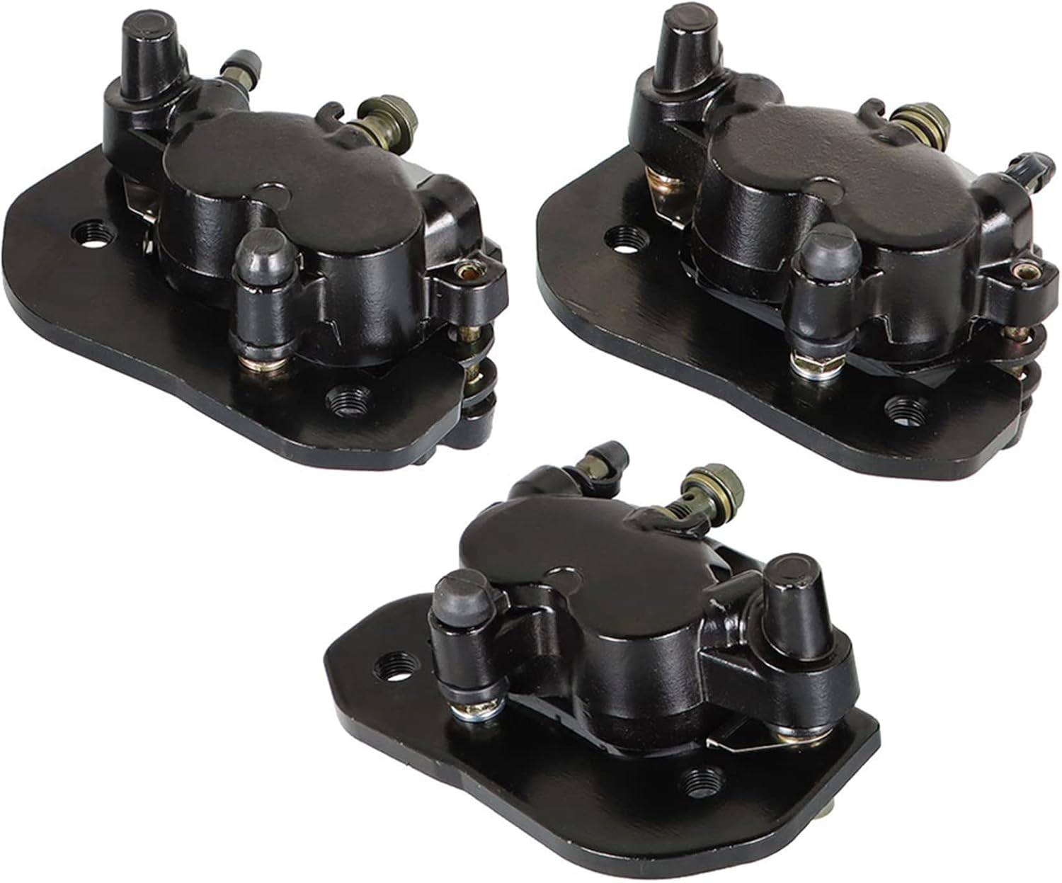 Front + Rear Brake Calipers with Pads Pack of 2 J56364