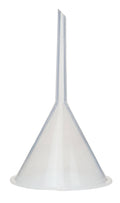 75mm Diameter Opening Polypropylene Utility Funnel, White, Case of 144 V37926