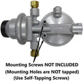 RV Camper LP Propane 2 Stage Automatic Changeover Regulator W71018