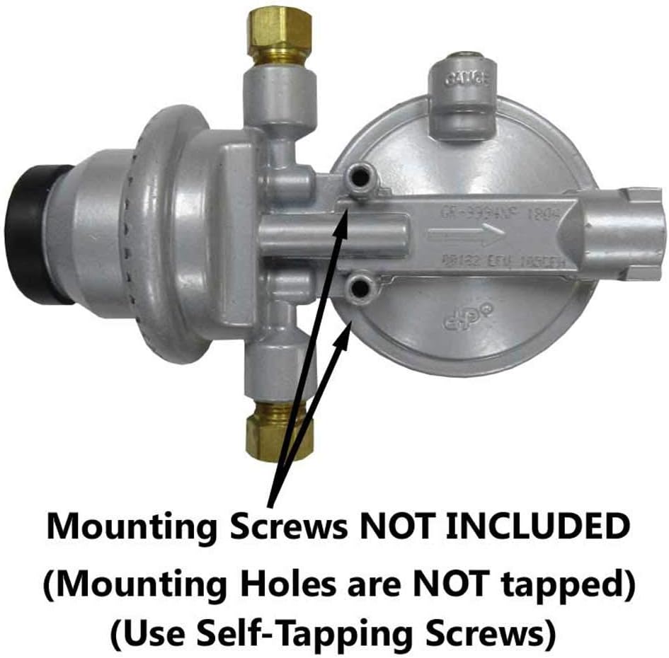 RV Camper LP Propane 2 Stage Automatic Changeover Regulator W71018