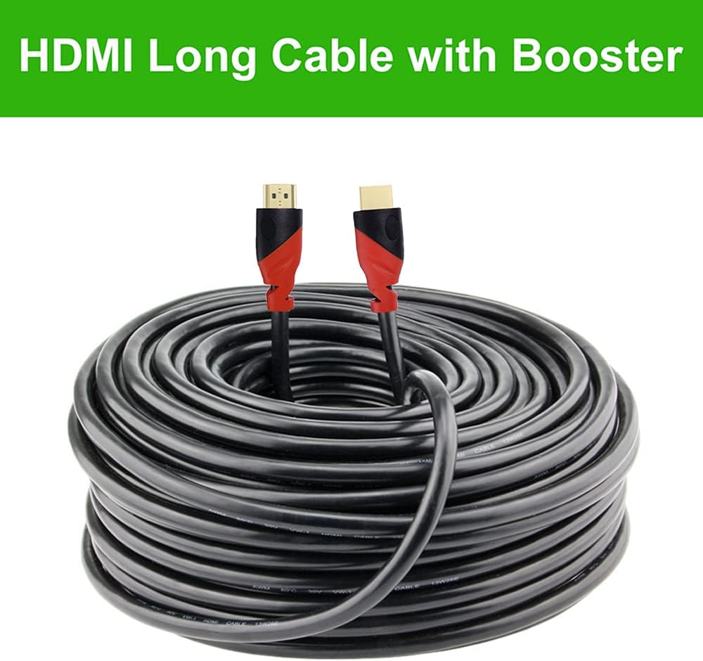 100 ft HDMI Cable with Signal Booster Y92672