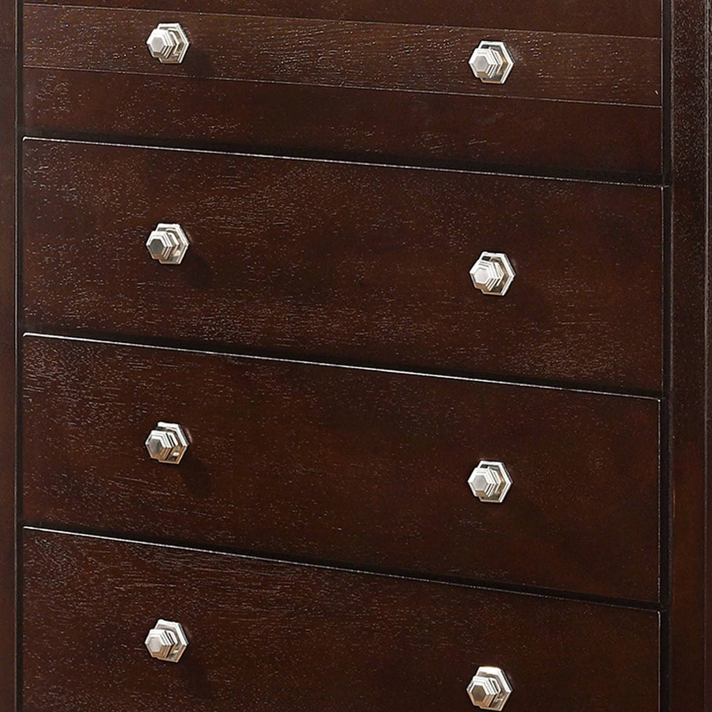5 Drawer Chest with Metal Pulls O3327