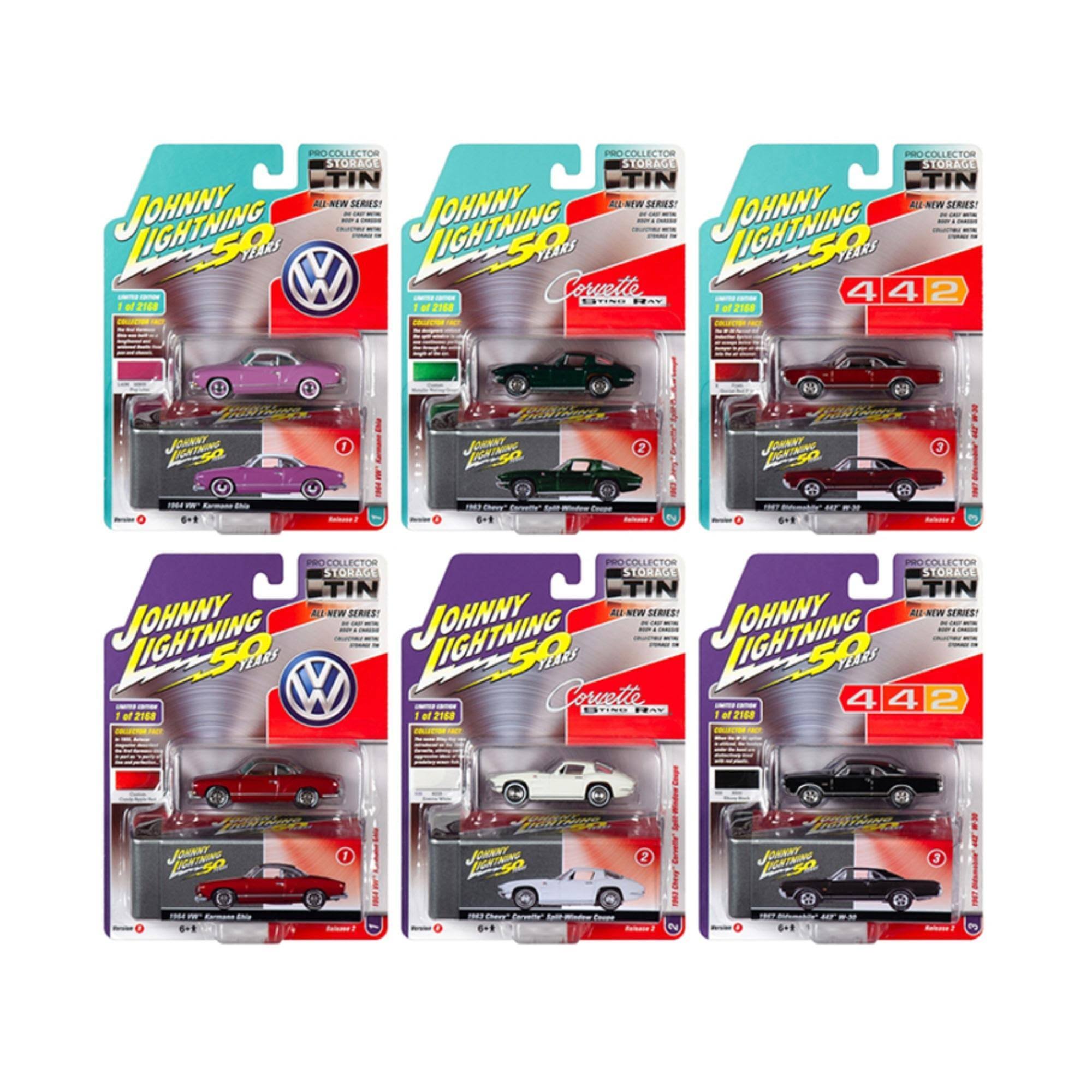 Collector's Tin Set of 6 Cars H948