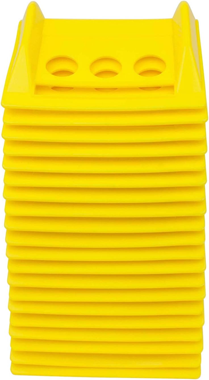 4" Plastic Corner Protectors 120 Pcs (6 Pack) with Carrying Case S295649