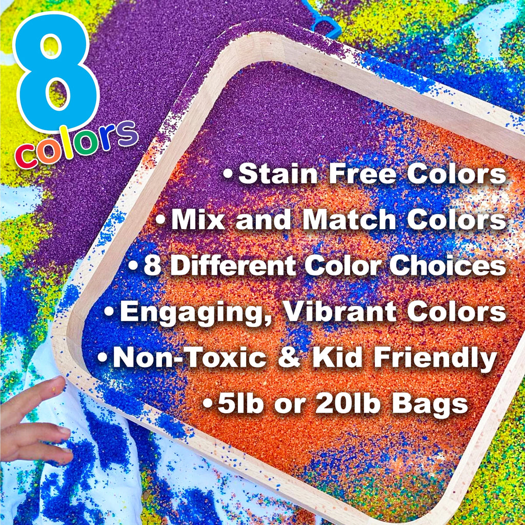 Black Colored Play Sand, 20 lb. Bag I352549